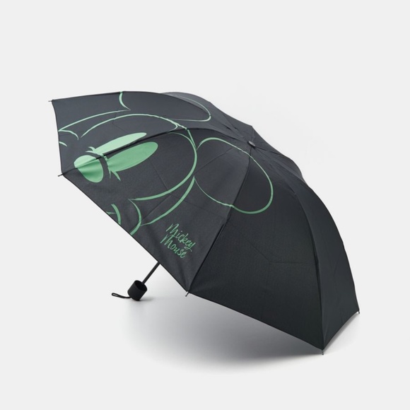 Disney Mickey Mouse Umbrella Officially Licensed Product Black NEW - Picture 1 of 2